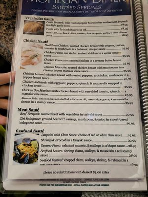 Menu photo 3 Mohegan Diner Mohegan Lake, NY