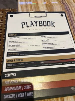 Menu photo 3 Playbook Rohnert Park, CA