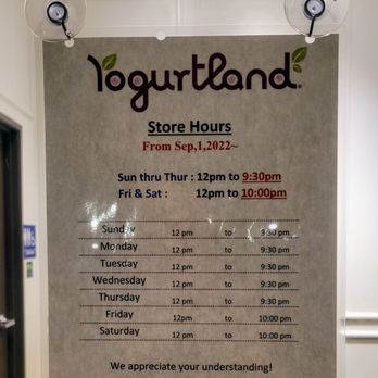 Yogurtland - Ice Cream & Frozen Yogurt Near Me - Fremont, California Yogurtland - Ice Cream & Frozen Yogurt Near Me - Fremont, California