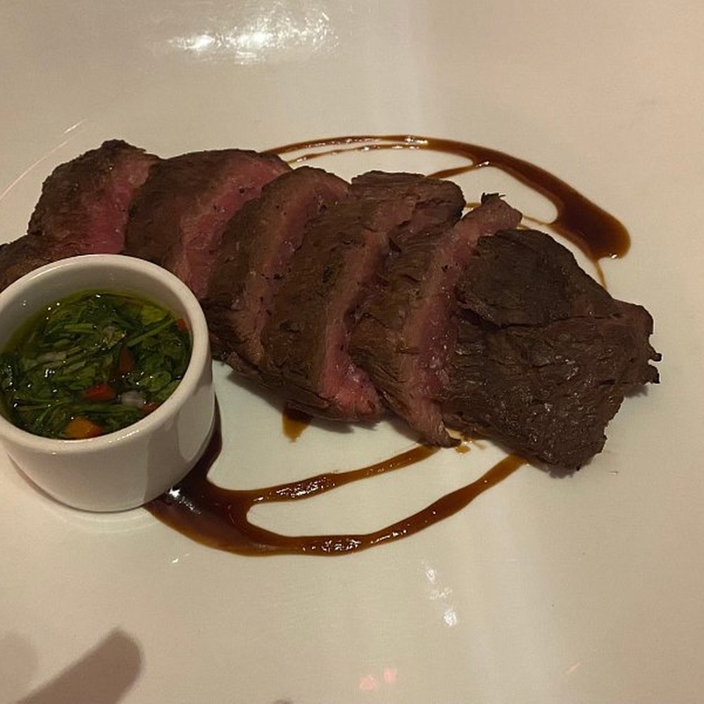 Final Cut Steakhouse - Flank Steak with Chimmichurri - Steakhouses Near Me - Charles Town, West Virginia Final Cut Steakhouse - Flank Steak with Chimmichurri - Steakhouses Near Me - Charles Town, West Virginia