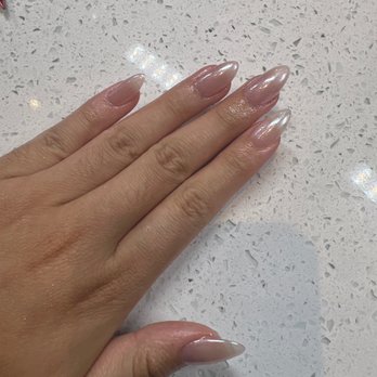 Kitchen Nail Bar - Mountain View - Gel x set by tuyen! So cute and she was so gentle :) - Nail Salons Near Me - Mountain View, California