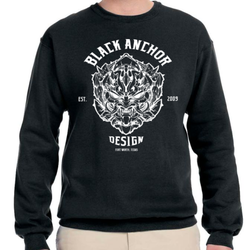 You Name It Design & Embroidery - White on Black (Demon Sweater)