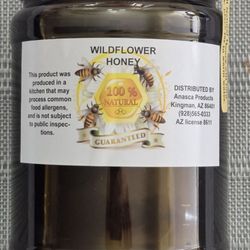 Anasca Honey Products - WILDFLOWER: (see wholesale or retail price list).