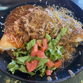Chili Hills Restaurant Edgewood - Delicious Indian Shredded Beef Taco with Christmas Salsa - American Near Me - Edgewood, New Mexico Chili Hills Restaurant Edgewood - Delicious Indian Shredded Beef Taco with Christmas Salsa - American Near Me - Edgewood, New Mexico