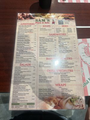 Menu photo 1 Sam's Pizza & Subs Stafford, VA Menu photo 1 Sam's Pizza & Subs Stafford, VA