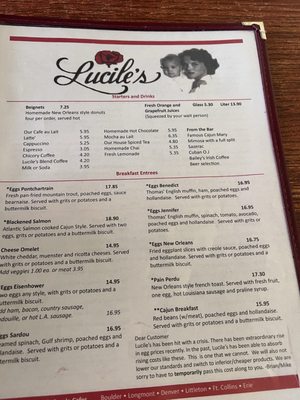 Menu photo 2 Lucille’s Boulder, CO