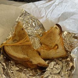 Soggy grilled cheese