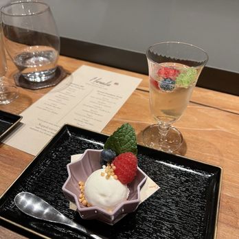 Hinata - Dessert yuzu lemon sherbet - Sushi Bars Near Me - San Francisco, California