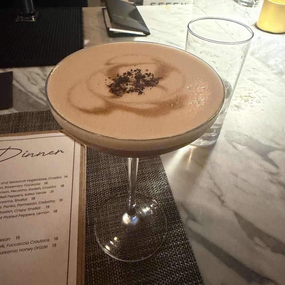 Pardos Bistro - Gin espresso martini - New American Near Me - Mandeville, Louisiana