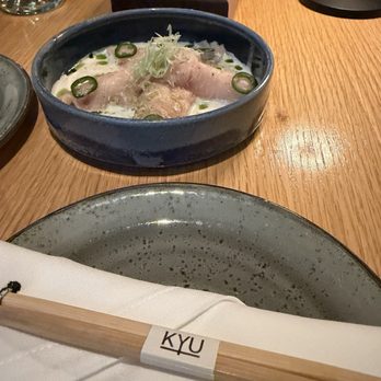 KYU - Yellowtail crudo - Asian Fusion Near Me - Las Vegas, Nevada KYU - Yellowtail crudo - Asian Fusion Near Me - Las Vegas, Nevada