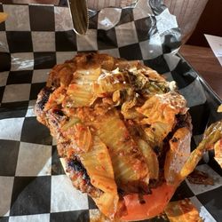 Paladin Downtown - Kimchi Burger - soooooo good