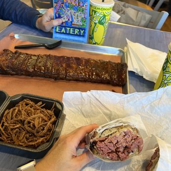 Big Ange's Eatery - St. Louis Ribs and Smoked Pastrami Ruben - Sandwiches Near Me - Arlington Heights, Illinois