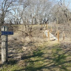 Long winding trails. Great place to ride your off-road bike.
