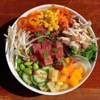 Stoked Poke - Tuna 'Hurricane' bowl - Food Trucks Near Me - Port Orange, Florida Stoked Poke - Tuna 'Hurricane' bowl - Food Trucks Near Me - Port Orange, Florida
