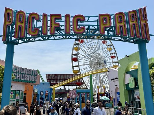Pacific Park on the Santa Monica Pier by null