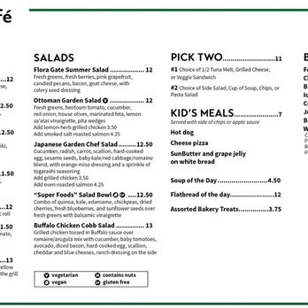 Sassafras Cafe - Lunch menu as of June 2024 - Soup Near Me - Saint Louis, Missouri