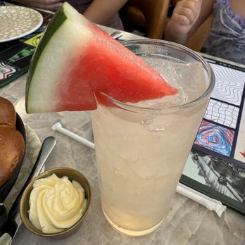 Gordon Ramsay at The Carnaby - Watermelon water - again basic pass on this. It worth it - British Near Me - Anaheim, California