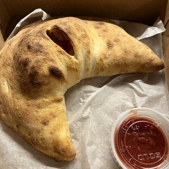 Italian Sausage and Pepperoni Calzone