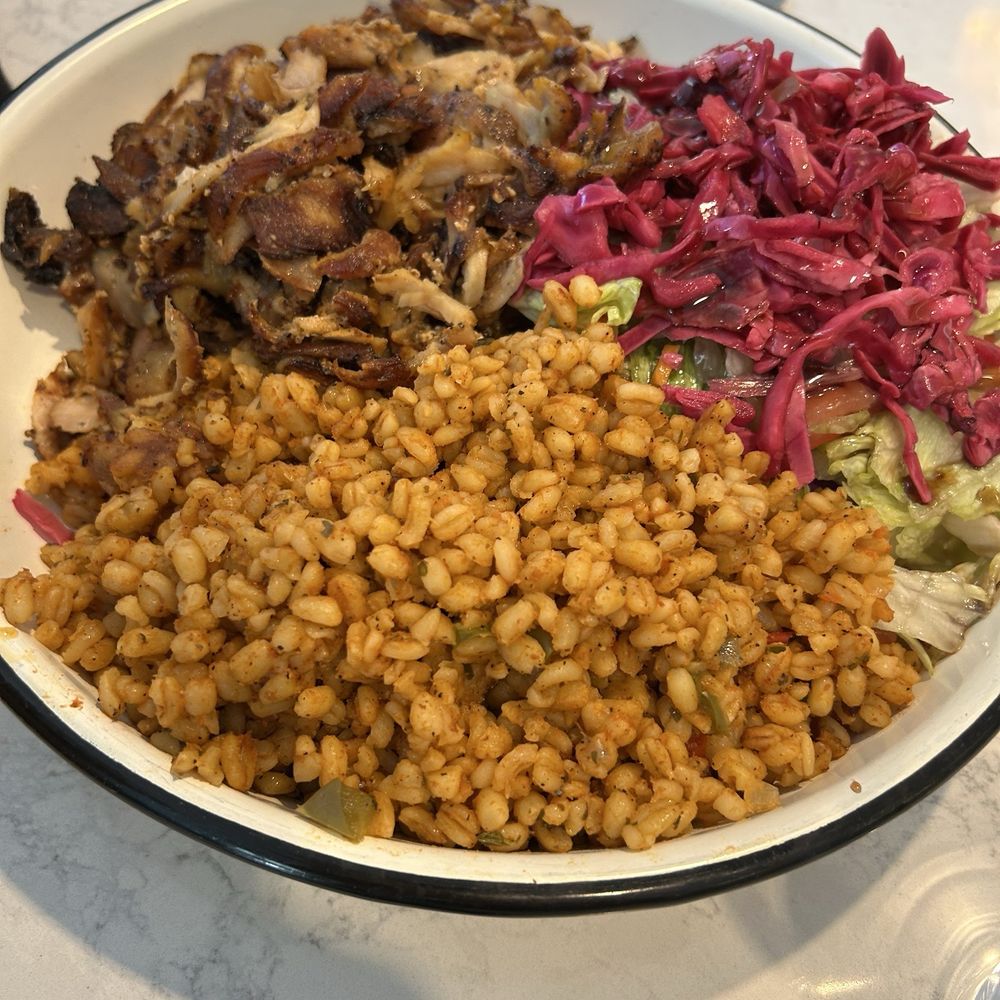 Turquaz - Chicken Doner Bowl - Turkish Near Me - San Francisco, California