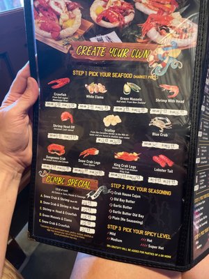 Menu photo 4 Storming Crab Ocala, FL