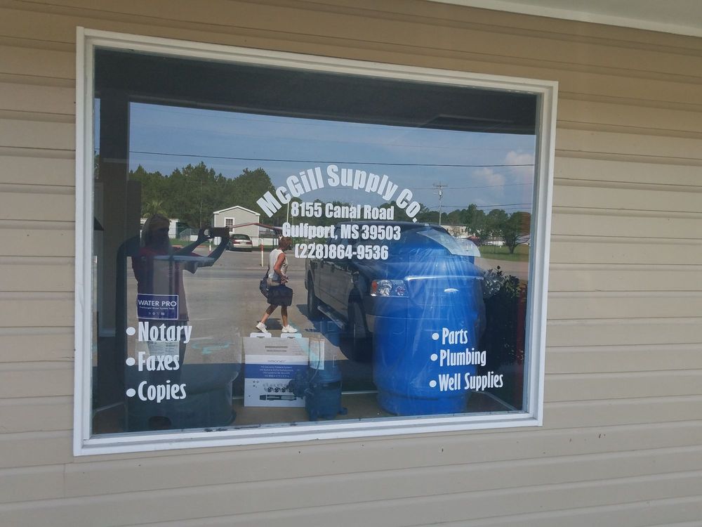 MCGILL SUPPLY Updated October 2024 8155 Canal Rd, Gulfport
