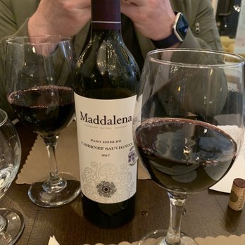 Operacaffe - Nice and dry Paso Robles Cab to start the night! - Italian Near Me - San Diego, California Operacaffe - Nice and dry Paso Robles Cab to start the night! - Italian Near Me - San Diego, California