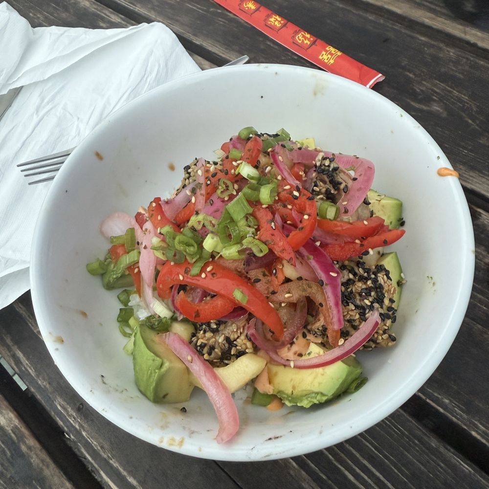 Salt Life Food Shack - Poke Tuna Taco** - Seafood Near Me - St. Augustine Beach, Florida