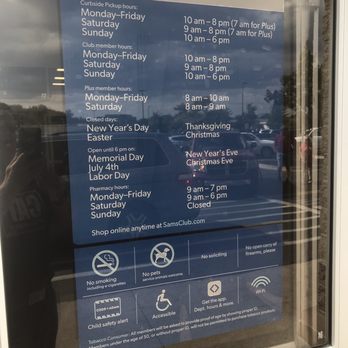 Sam's Club - Hours. - Wholesale Stores Near Me - Columbus, Ohio
