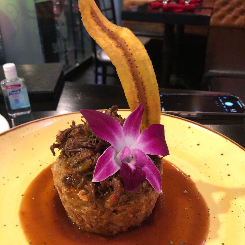Bonfire Restaurant And Lounge - Mofongo ropa vieja - Caribbean Near Me - Paterson, New Jersey