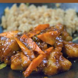 Osaka Sushi Bar & Asian Cuisine - Orange chicken