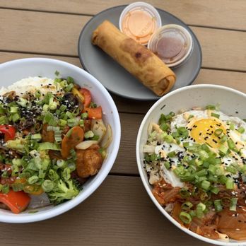 Graze by Travail - Our bowls and egg rolls - Food Court Near Me - Minneapolis, Minnesota