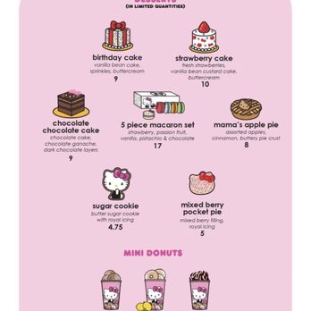 Hello Kitty Cafe - The menu items - Cafes Near Me - Irvine, California Hello Kitty Cafe - The menu items - Cafes Near Me - Irvine, California