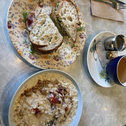 Machine Laundry Cafe - Three bears porridge and breakfast sandwich was a HIT!!! The porridge alone filled me up and was delicious.