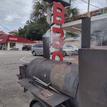 Old South Bar-B-Q-Co - Hickory smoke wafting from the smoker. - Barbeque Near Me - North Myrtle Beach, South Carolina Old South Bar-B-Q-Co - Hickory smoke wafting from the smoker. - Barbeque Near Me - North Myrtle Beach, South Carolina