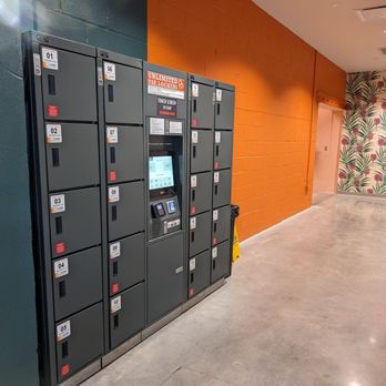 The Exchange - a row of lockers in a building - Pickleball Near Me - New Orleans, Louisiana The Exchange - a row of lockers in a building - Pickleball Near Me - New Orleans, Louisiana