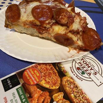 Tony's Pizza - Pepperoni Pizza Slice - Pizza Near Me - Dunedin, Florida Tony's Pizza - Pepperoni Pizza Slice - Pizza Near Me - Dunedin, Florida