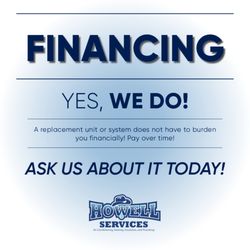 Howell Services - https://howell-services.com/financing/