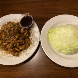 Chicken Lettuce Wrap