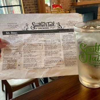 Southern Tail Brewing - Menu - Cocktail Bars Near Me - Little Rock, Arkansas Southern Tail Brewing - Menu - Cocktail Bars Near Me - Little Rock, Arkansas