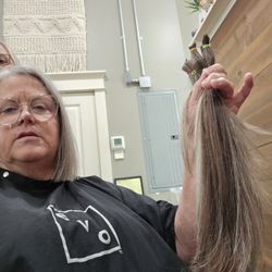 Living Color Salon - Have my haircut to make a donation Jennifer did a fabulous job