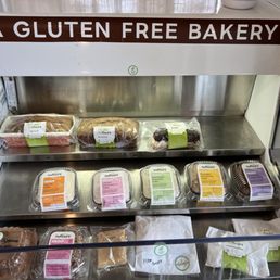 Gluten free baked goods available