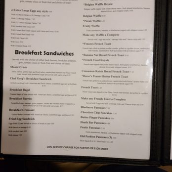 Our Place - Menu - Breakfast & Brunch Near Me - Clearwater, Florida