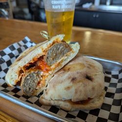 Discretion Brewing - Meatball sandwich