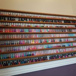Large variety if polishes & gel!