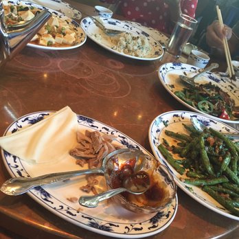 Great China - Mao pa tofu, garlic rice, cumin lamb, four season string beans, remnants of Peking duck - Chinese Near Me - Berkeley, California