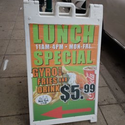 Lunch specials M-F Lunch specials M-F