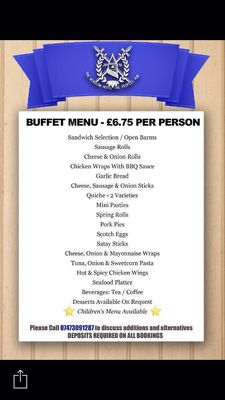 Menu photo 1 The Winslow Hotel Liverpool, XMS Menu photo 1 The Winslow Hotel Liverpool, XMS
