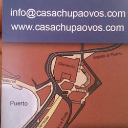 Casa Chupa Ovos - Tarjeta. Reverso