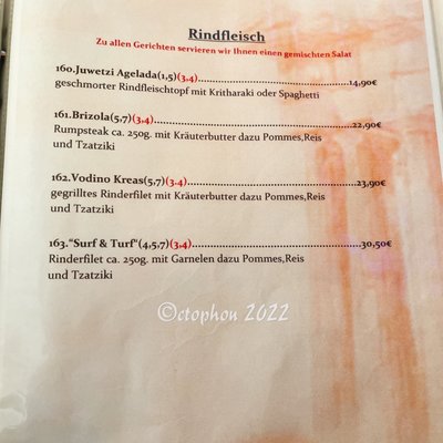 Menu photo 2 ZEUS places Heringsdorf, MV