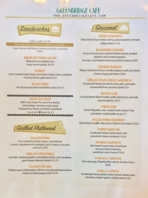 Menu photo 6 Greenbridge Cafe Seattle, WA Menu photo 6 Greenbridge Cafe Seattle, WA